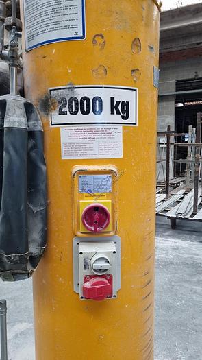 Usato Jib crane DEMAG with hoist 2.000 kg capacity