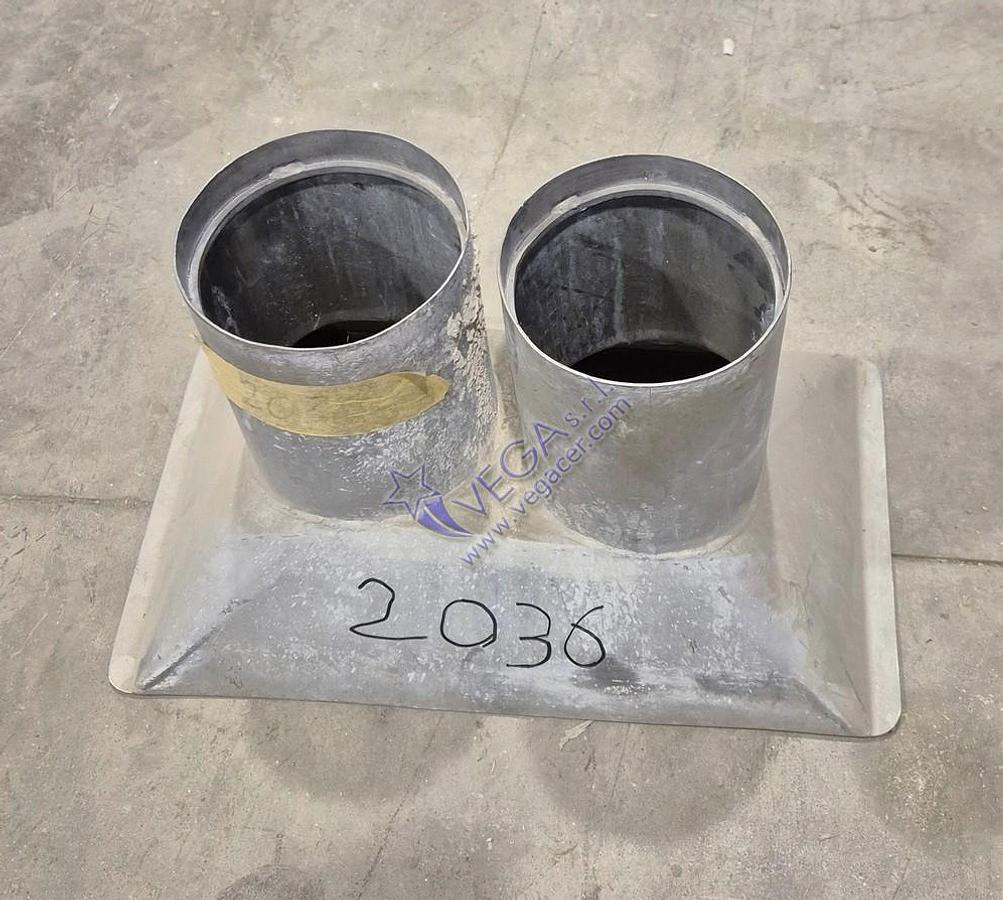 Usato Permanent magnetic filter container for vibrating sieve with dimensions 600 x 900 mm