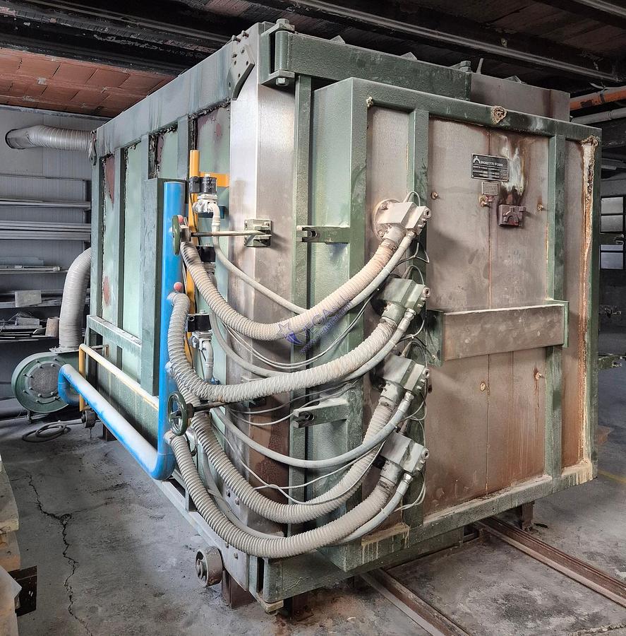 Usato Gas turbo kiln MORETTI mod. FRTA3 series CD/F - 3 m3, 1300°C