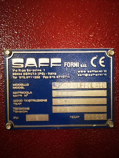 Usato Forno a gas turbo SAFF mod. TURBO MUFFOLATO