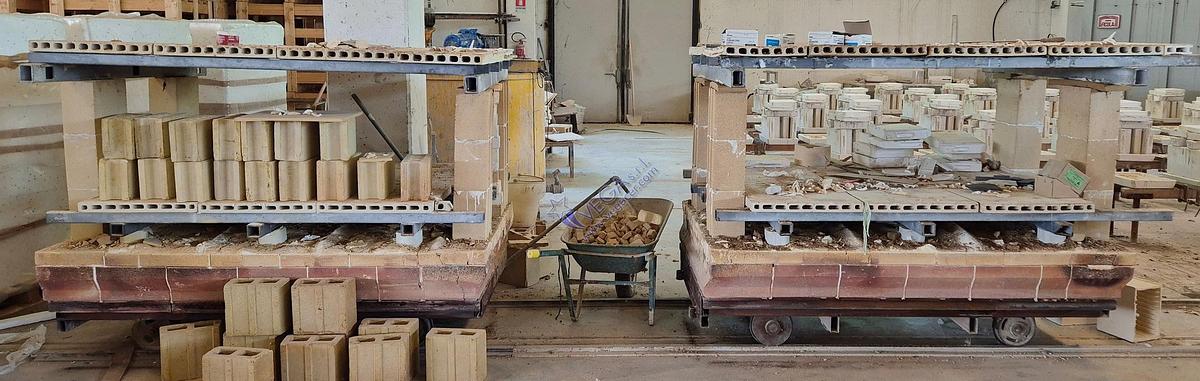 Usato Gas turbo kiln JOB FORNI mod. PULSAR BRICK - 6 m3, 1450°C, bricks lining