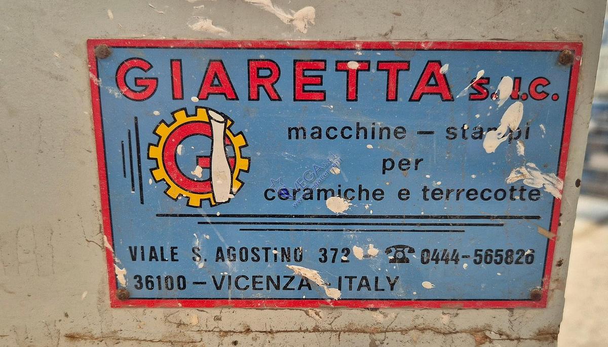 Usato Plaster model maker wheel GIARETTA