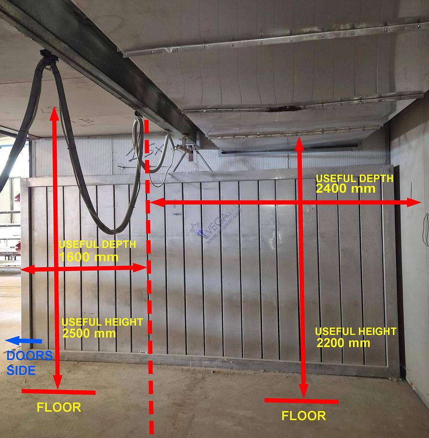 Usato Ventilated air static chamber dryer CM