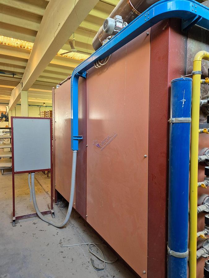Usato Gas turbo kiln UMBRA FORNI mod. TURBO.FIRING.LINE - 4 m3, 1100°C