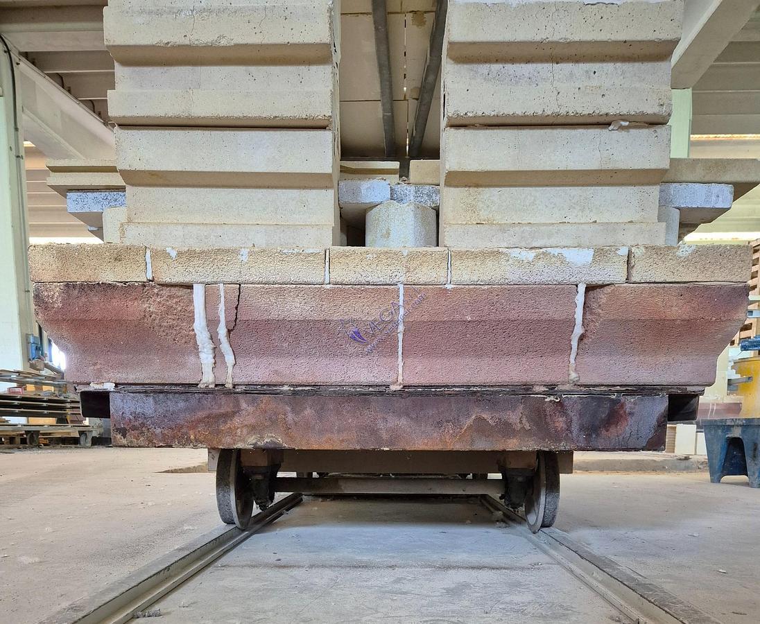 Usato Gas turbo kiln JOB FORNI mod. PULSAR BRICK - 6 m3, 1450°C, bricks lining