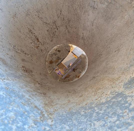 Usato Hopper for raw materials with opening bottom