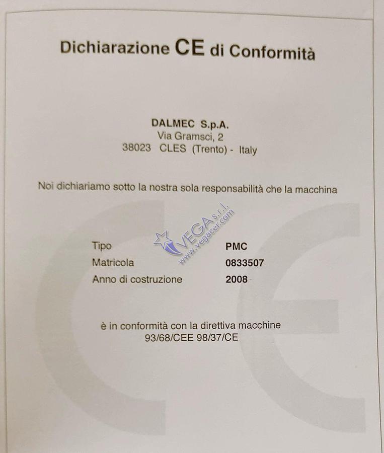 Usato Manipulator DALMEC mod. PARTNER PRS - capacity 220 kg