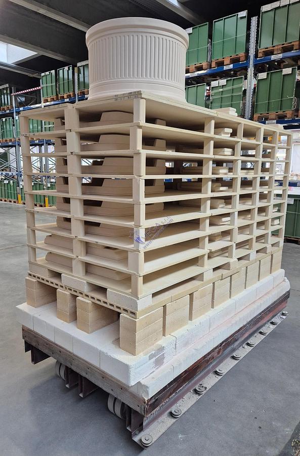 Usato Gas turbo kiln MORETTI mod. FRNA/6 - 6,2 m3, 1400°C