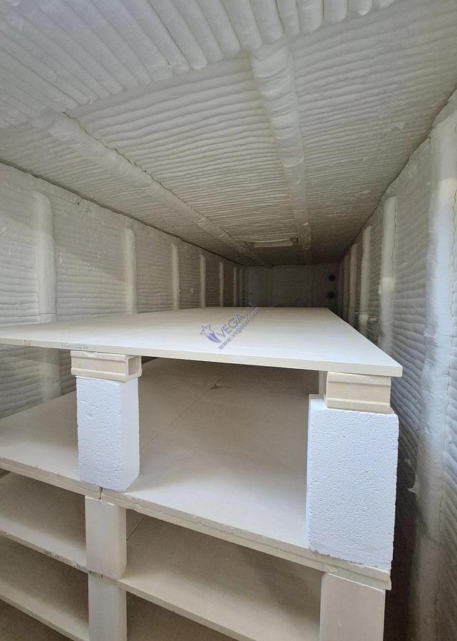 Usato Gas turbo kiln MORETTI mod. FRNA/6 - 6,2 m3, 1400°C