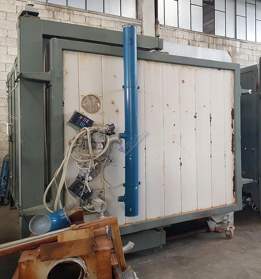Ricondizionato Gas turbo kiln FICOLA mod. F6/14 - 6 m3, 1450°C