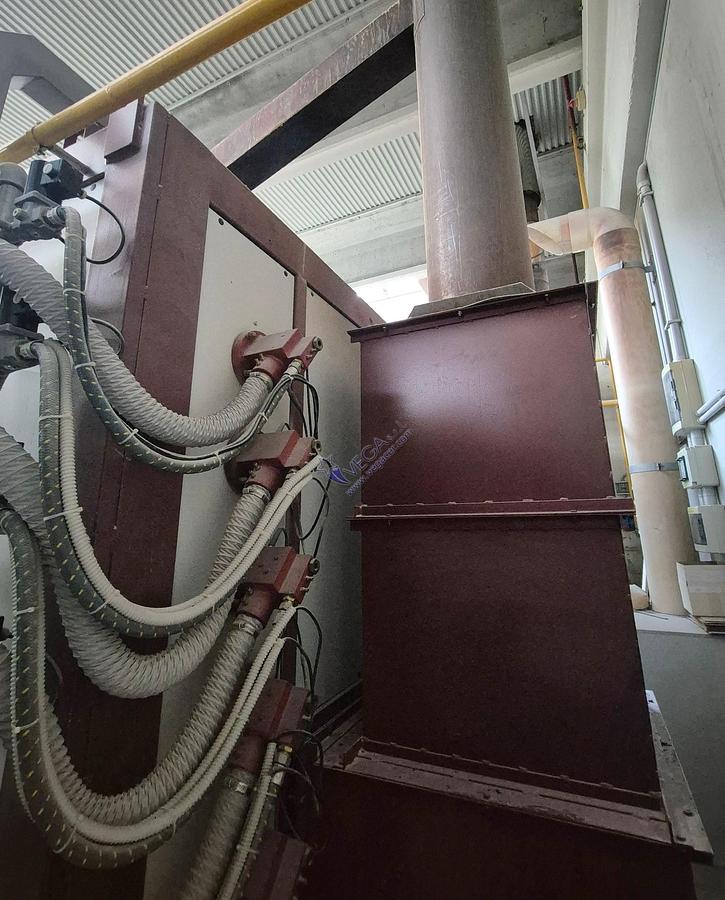 Usato Gas turbo kiln MORETTI mod. FRNA/6 - 6,2 m3, 1400°C