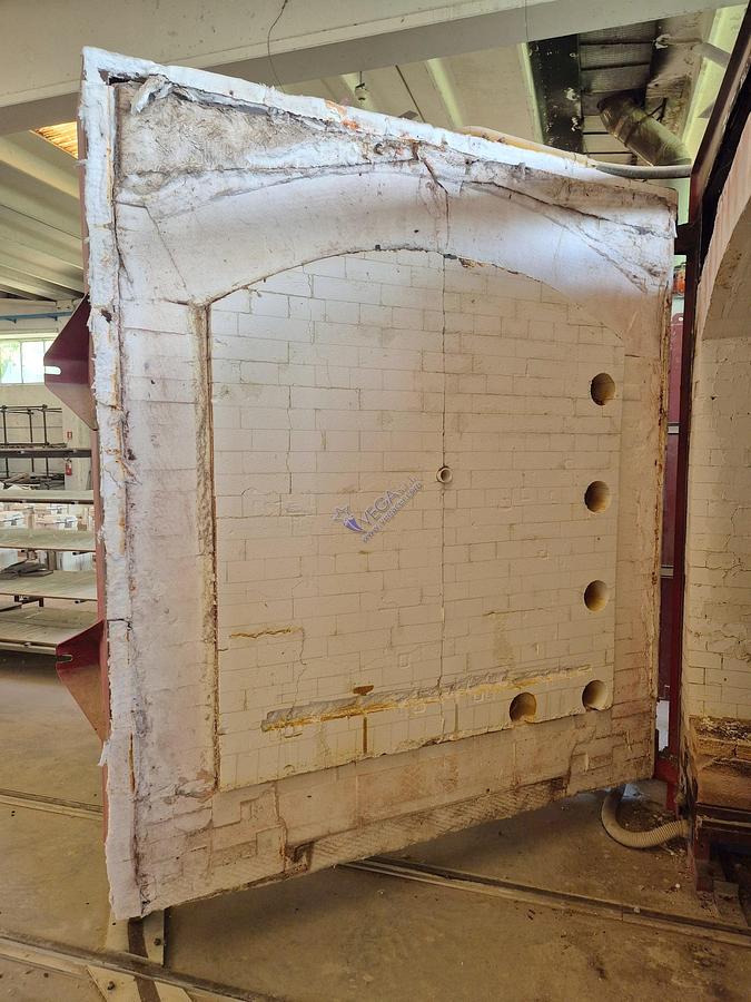Usato Gas turbo kiln JOB FORNI mod. PULSAR BRICK - 6 m3, 1450°C, bricks lining