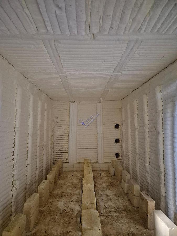 Usato Gas turbo kiln MORETTI mod. FRTA3 series CD/F - 3 m3, 1300°C