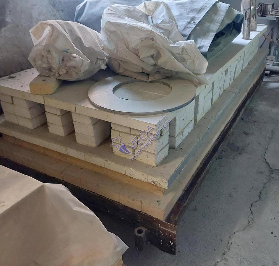 Usato Gas turbo kiln MORETTI mod. FRTA3 series CD/F - 3 m3, 1300°C