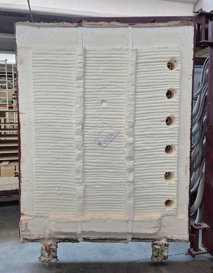 Usato Gas turbo kiln MORETTI mod. FRNA/6 - 6,2 m3, 1400°C