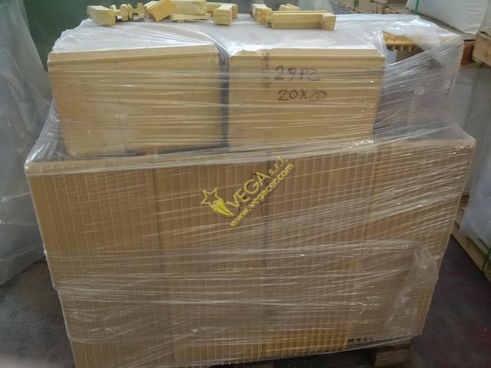Used Art 4354  Stock of refractory cassettes for tiles firing