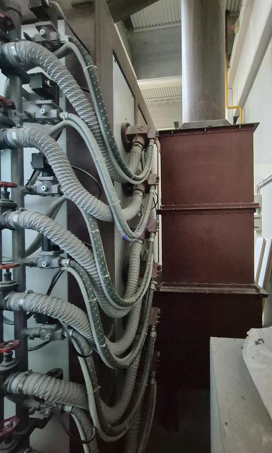 Usato Gas turbo kiln MORETTI mod. FRNA/6 - 6,2 m3, 1400°C