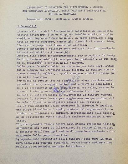 Usato Filterpress Rittershaus & Blecher 