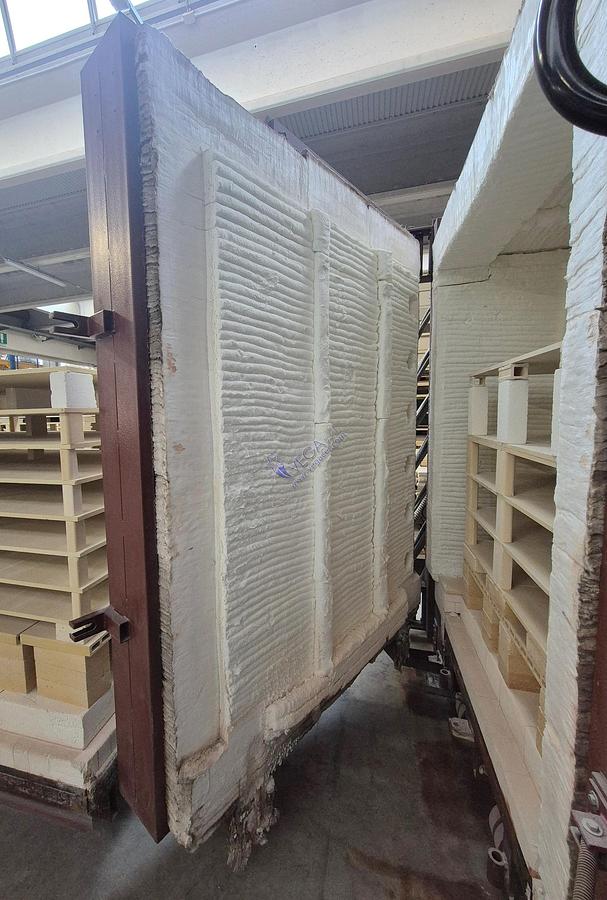 Usato Gas turbo kiln MORETTI mod. FRNA/6 - 6,2 m3, 1400°C