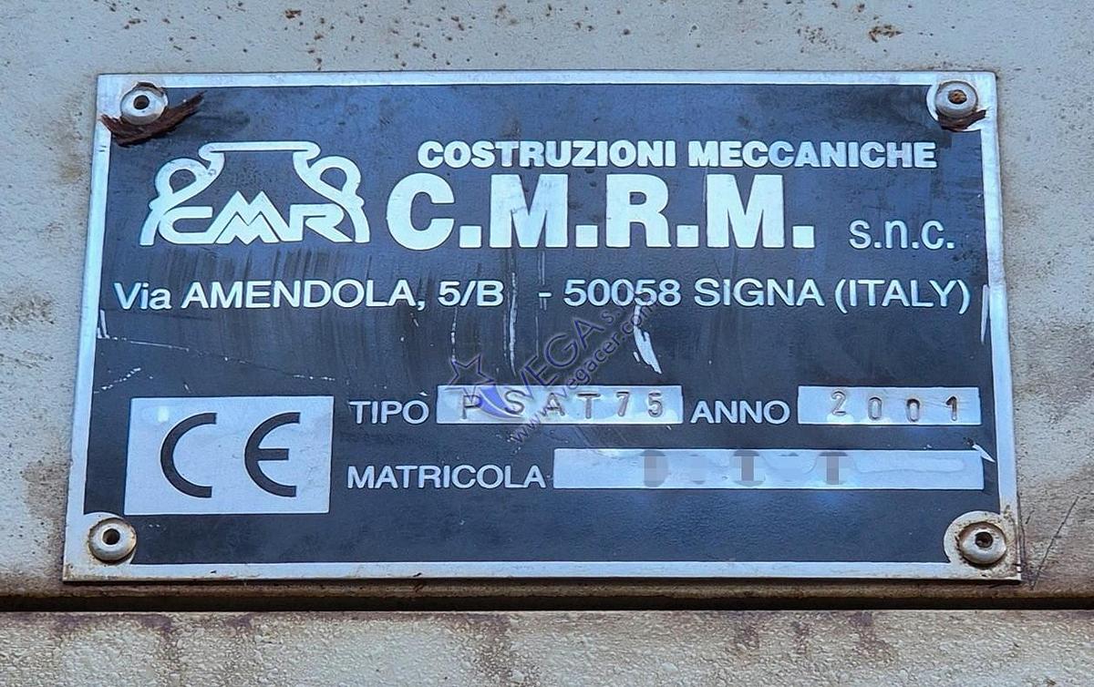Usato Hydraulic RAM press C.M.R.M mod. PSA T75