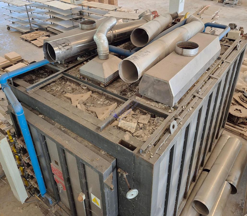 Usato Gas turbo kiln PAGNOTTA mod. STATFR