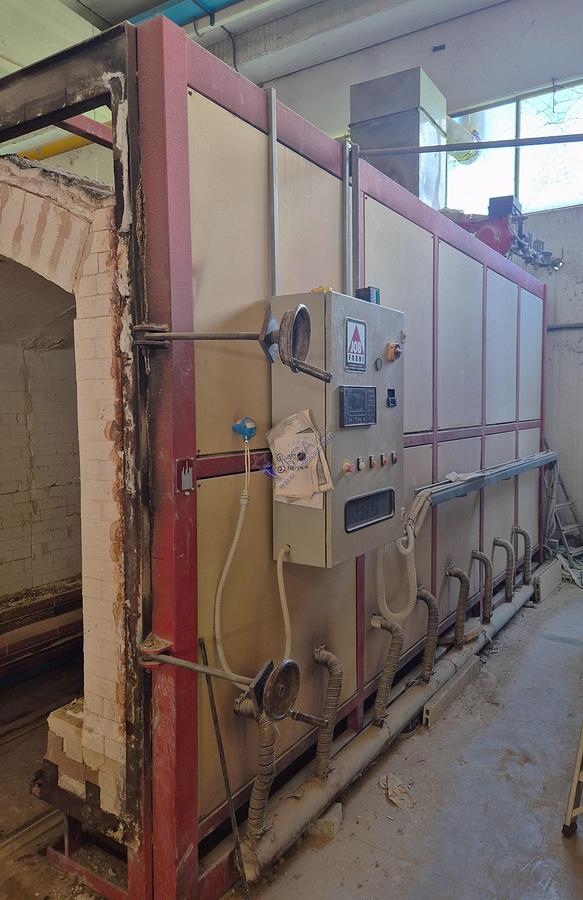 Usato Gas turbo kiln JOB FORNI mod. PULSAR BRICK - 6 m3, 1450°C, bricks lining