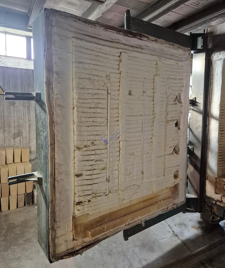 Usato Gas turbo kiln MORETTI mod. FRTA3 series CD/F - 3 m3, 1300°C