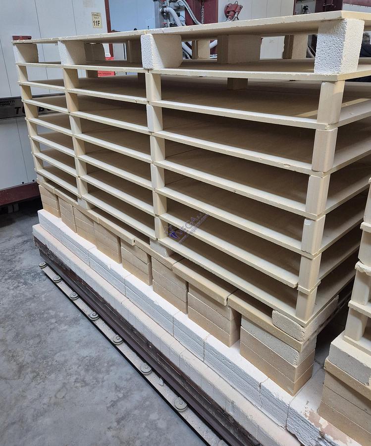 Usato Gas turbo kiln MORETTI mod. FRNA/6 - 6,2 m3, 1400°C