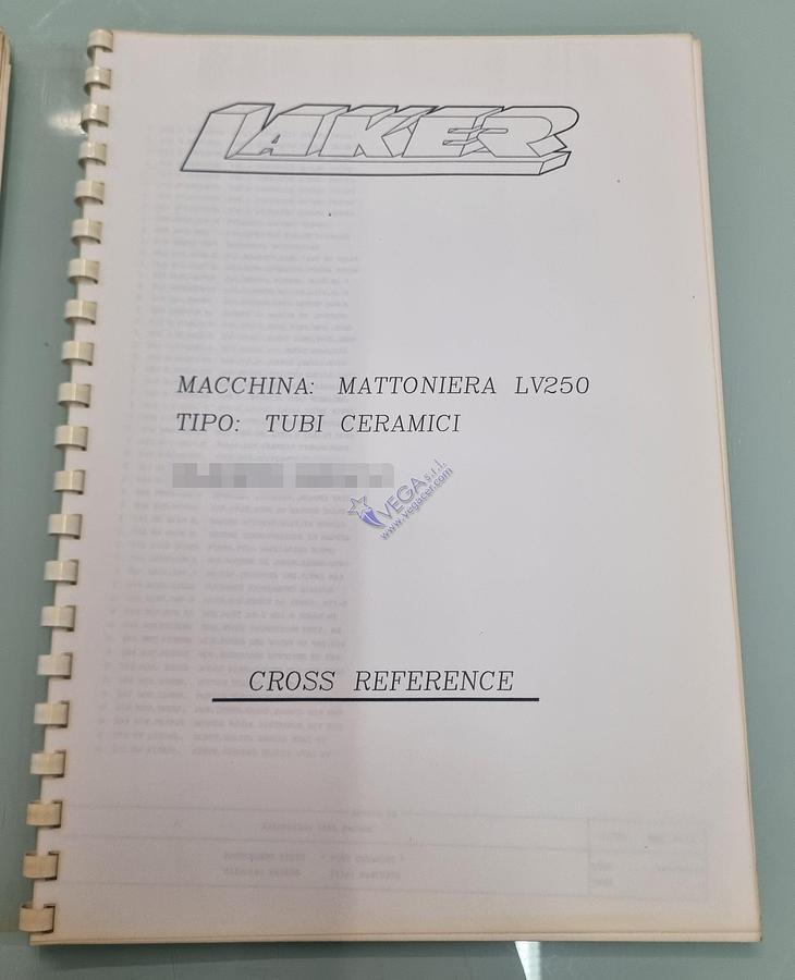 Usato De-airing pugmill LAKER mod. LV 250B.1