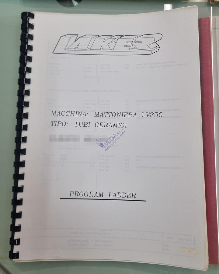 Usato De-airing pugmill LAKER mod. LV 250B.1