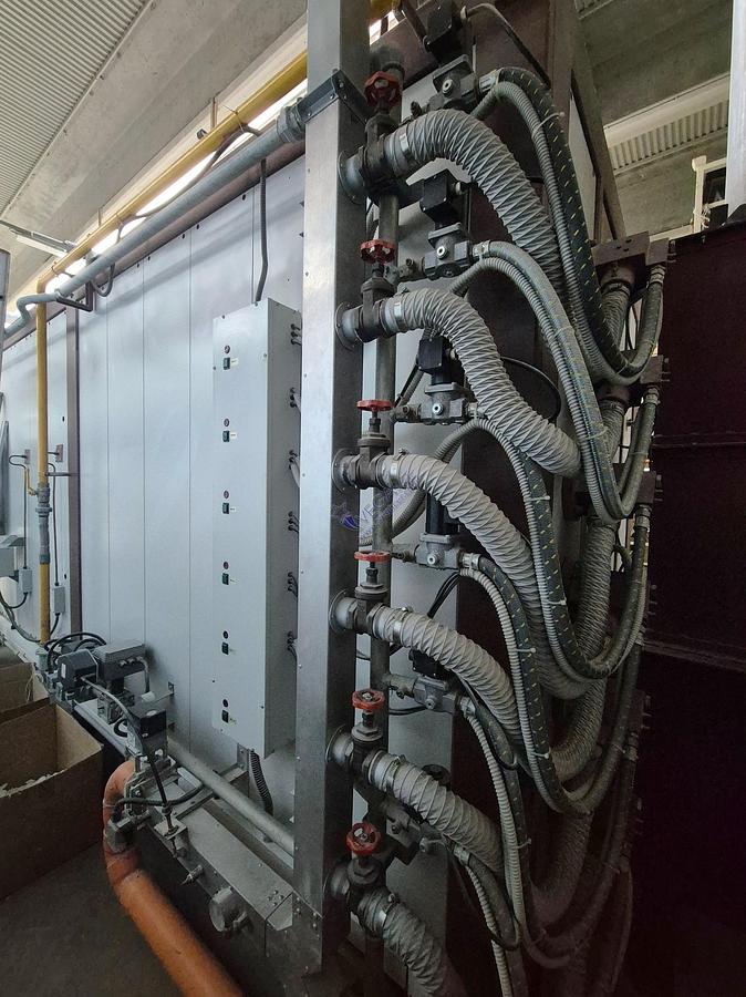 Usato Gas turbo kiln MORETTI mod. FRNA/6 - 6,2 m3, 1400°C