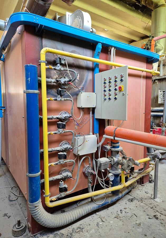 Usato Gas turbo kiln UMBRA FORNI mod. TURBO.FIRING.LINE - 4 m3, 1100°C