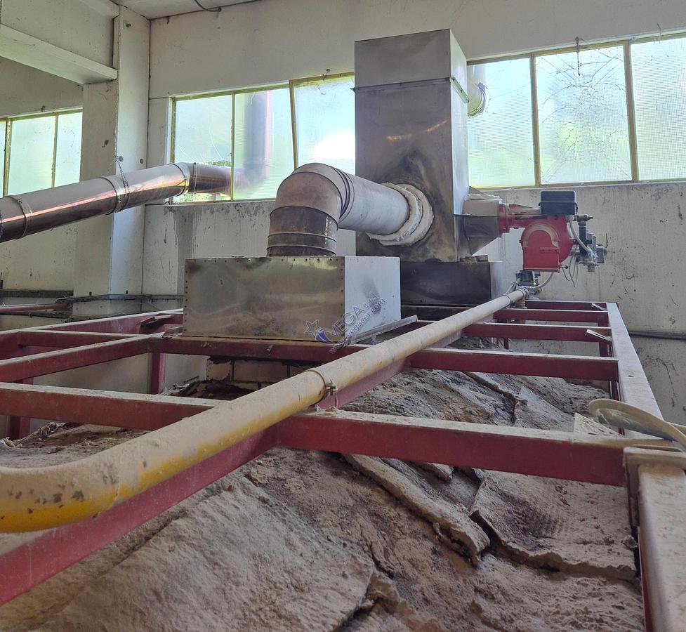 Usato Gas turbo kiln JOB FORNI mod. PULSAR BRICK - 6 m3, 1450°C, bricks lining