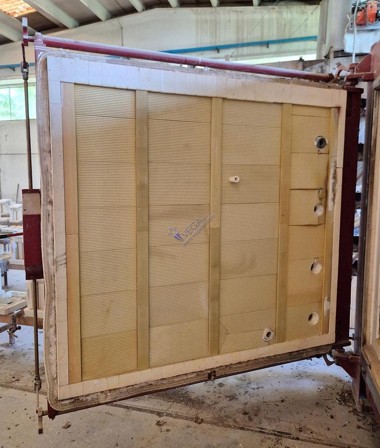 Usato Gas turbo kiln UMBRA FORNI mod. TURBO.FIRING.LINE - 4 m3, 1100°C