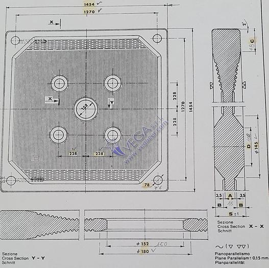 Usato Filterpress Rittershaus & Blecher 