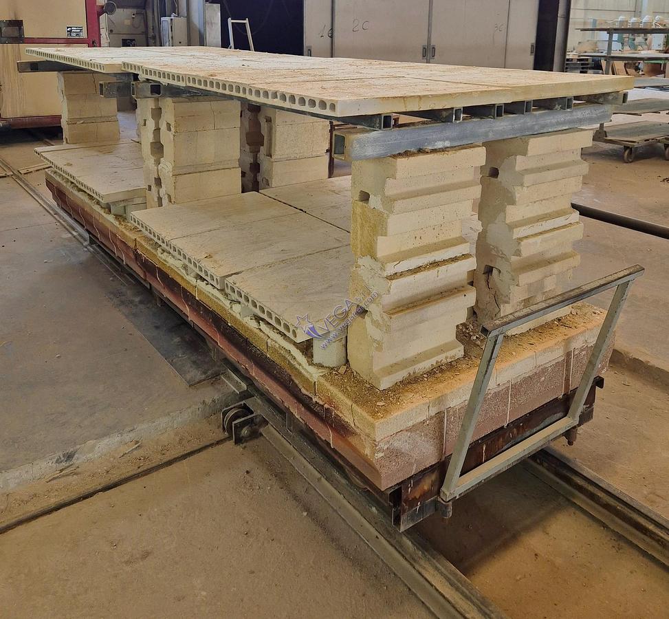 Usato Gas turbo kiln JOB FORNI mod. PULSAR BRICK - 6 m3, 1450°C, bricks lining