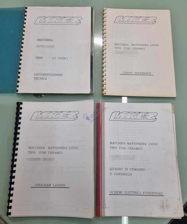 Usato De-airing pugmill LAKER mod. LV 250B.1