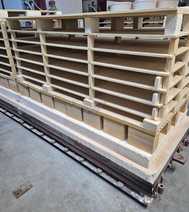 Usato Gas turbo kiln MORETTI mod. FRNA/6 - 6,2 m3, 1400°C