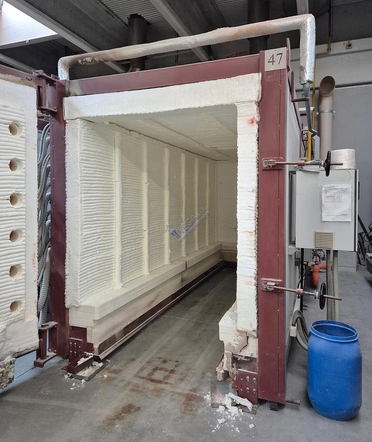 Usato Gas turbo kiln MORETTI mod. FRNA/6 - 6,2 m3, 1400°C