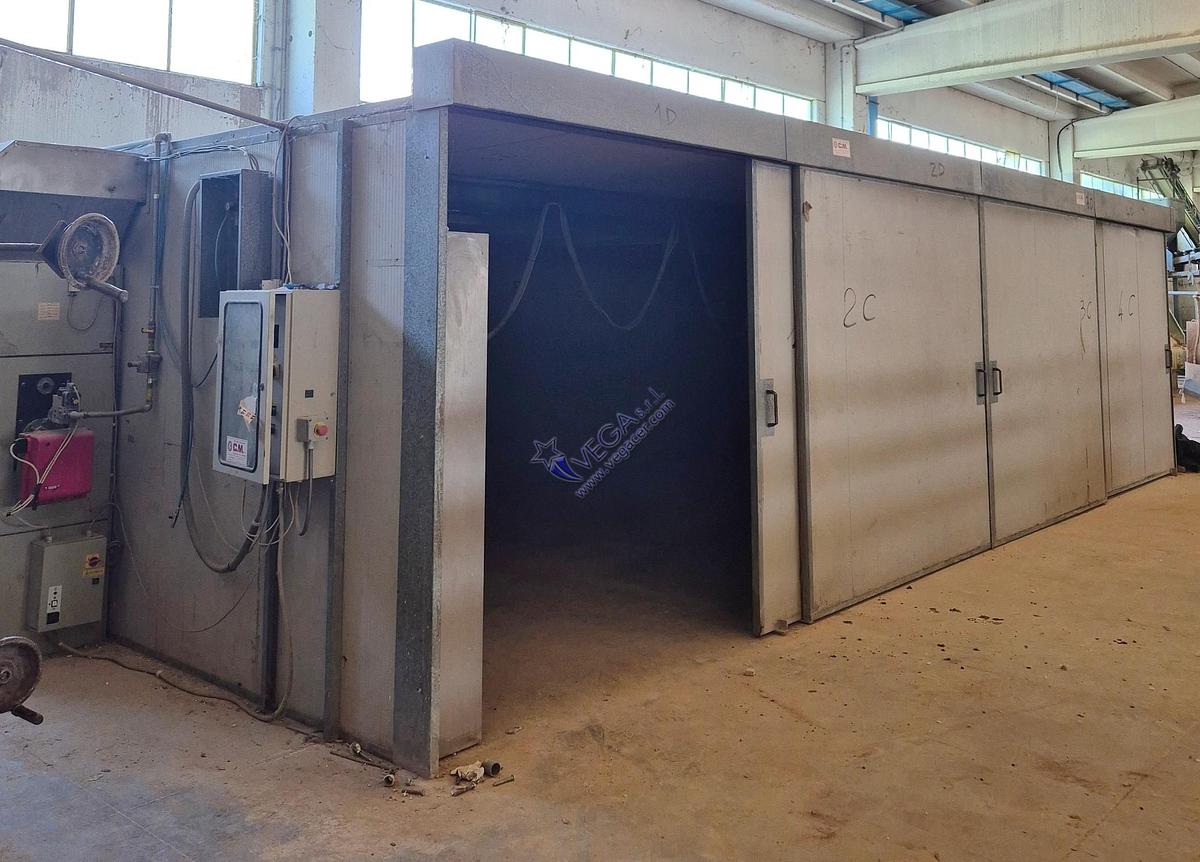 Usato Ventilated air static chamber dryer CM