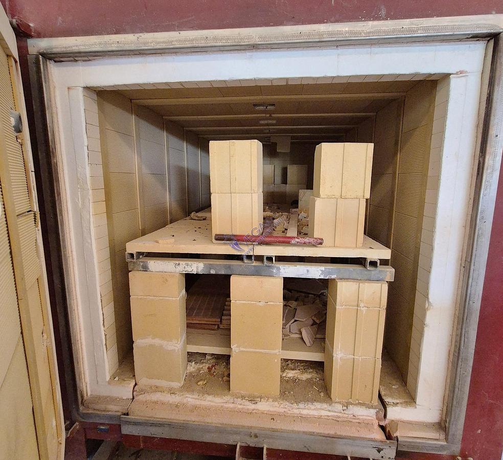 Usato Gas turbo kiln UMBRA FORNI mod. TURBO.FIRING.LINE - 4 m3, 1100°C