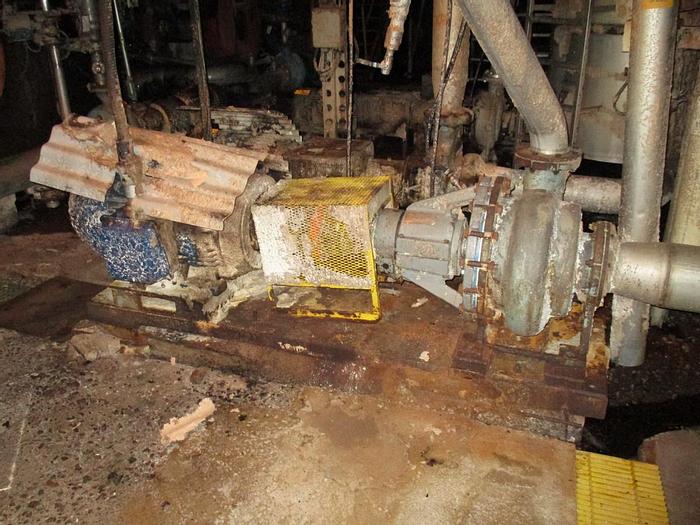 Used ALLIS CHALMERS 8X6X17 PUMP AND DRIVE 50HP