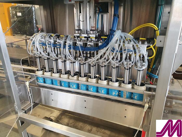 Used 2017 American Beer Equipment LinCan60 Inline Can Filler / Seamer