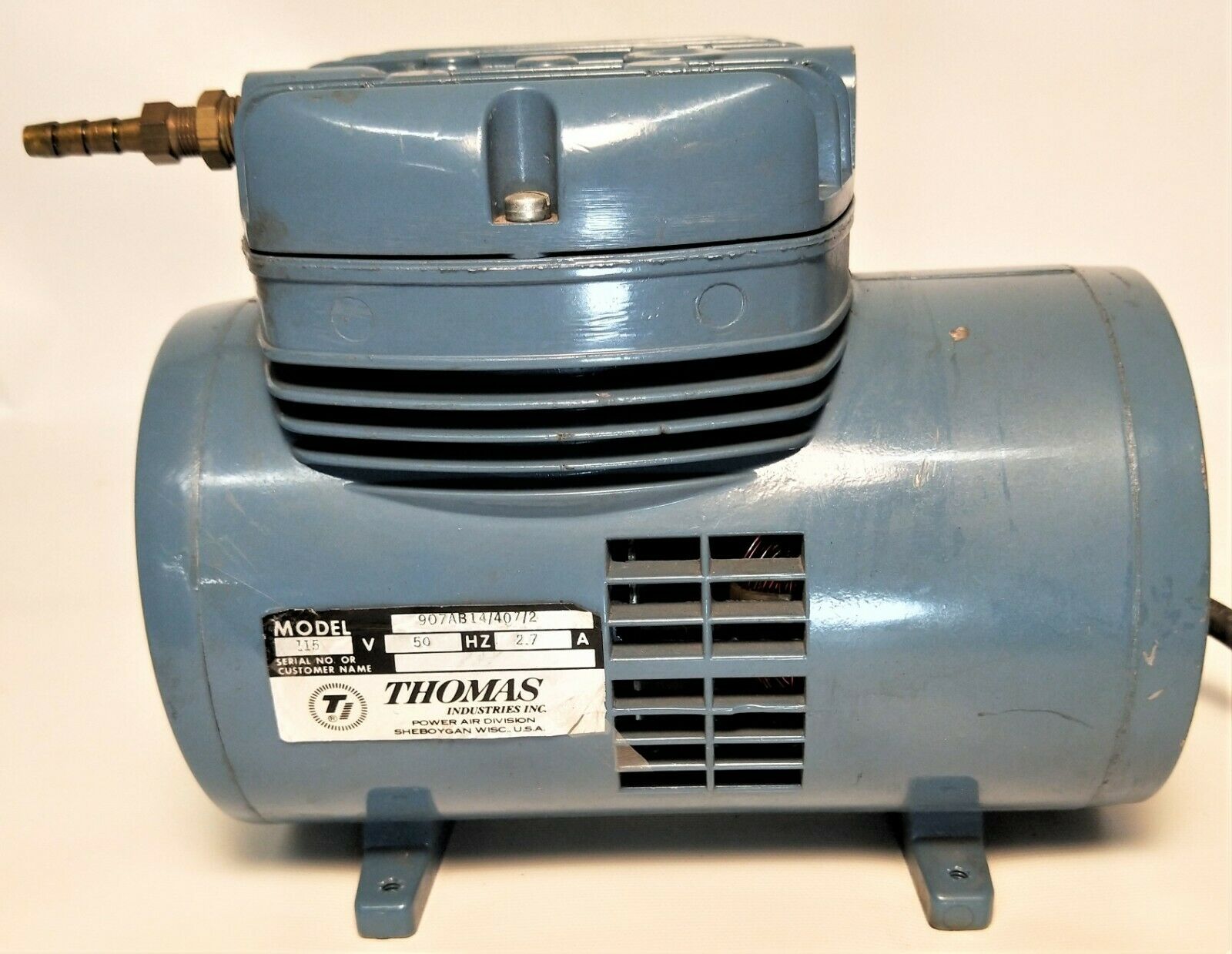Used Thomas 907AB14/407/2 Air Compressor