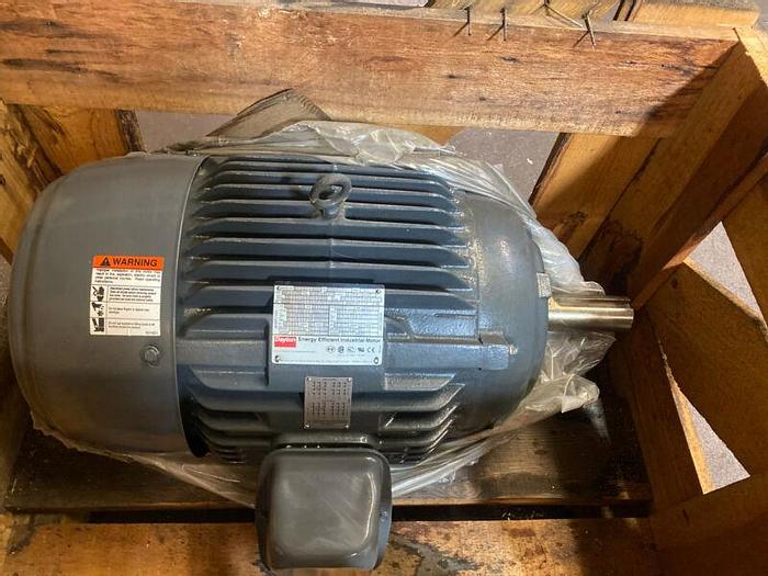 New Dayton 30hp Motor 3KV98A 286T, FCT 230/460v 190/380v 1770/1460rpm Warranty