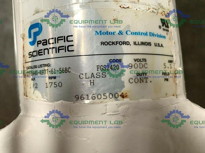 Used Master Flex I/P 77601-60 Easy-Load Peristaltic Pump Skid w/ 1/2 HP Motor & Drive