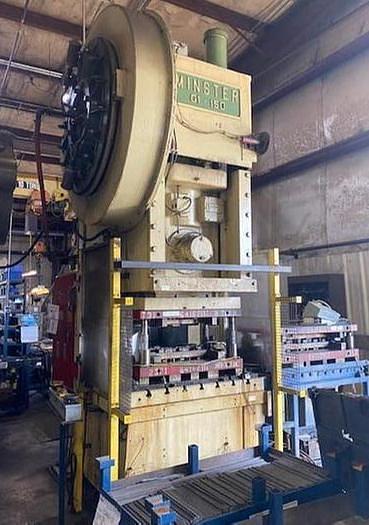 Used 150 ton Minster OBI Mechanical Press