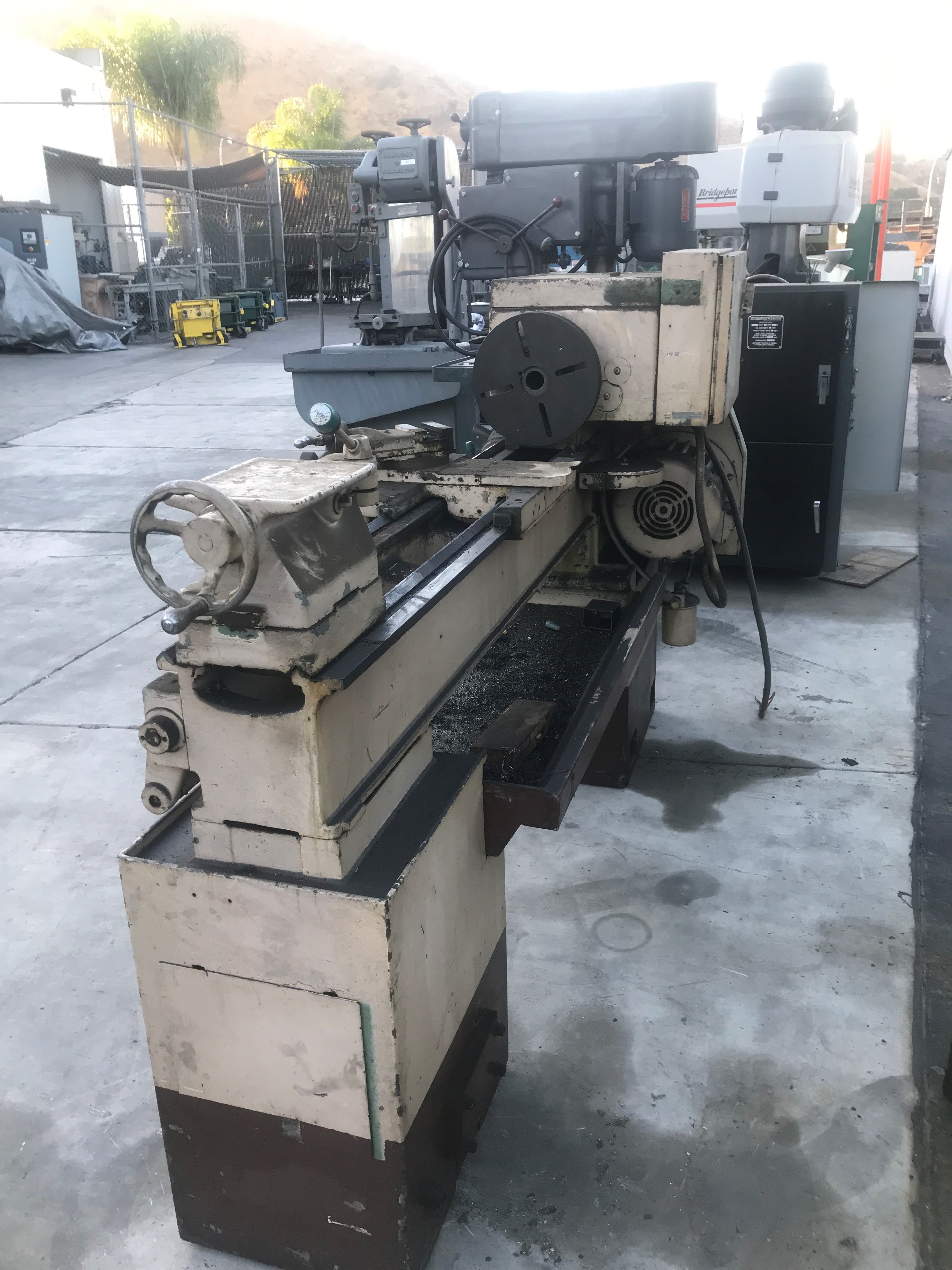 Used Cincinnati Hydrashift Engine Lathe 13" x 42" 6445 1 for Sale in