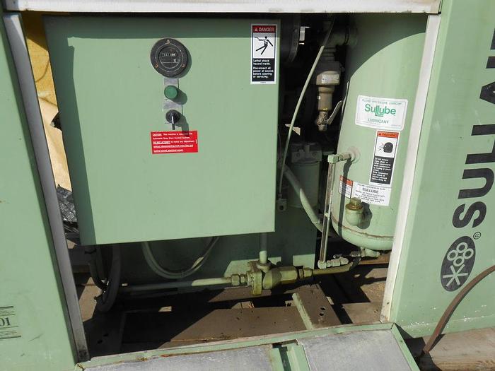 Used Pump, Vacuum, 7.5 HP, Sullair, 2.5" Inlet, Rotary, #S742127