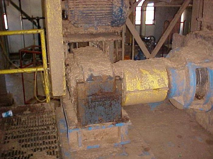 Used Krima  Dispersion System, 41", (Installed In 1994), 750 Tpd Of Occ Capacity, , Main Motor 1500 Hp, 4160V, Screw Conveyors, Steam Chamber, Infeed Shredder, Plug Screw To Steam Chamber #17902